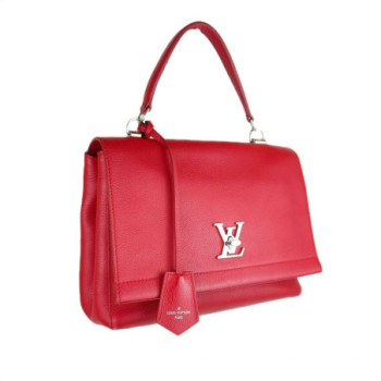 SAC A MAIN LOUIS VUITTON LOCKME II ROUGE