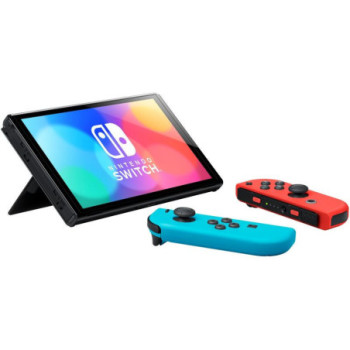 CONSOLE NINTENDO SWITCH OLED BLEU & ROUGE