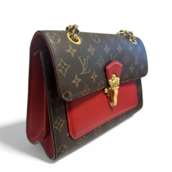 SAC A MAIN LOUIS VUITTON VICTOIRE MONOGRAM ROUGE