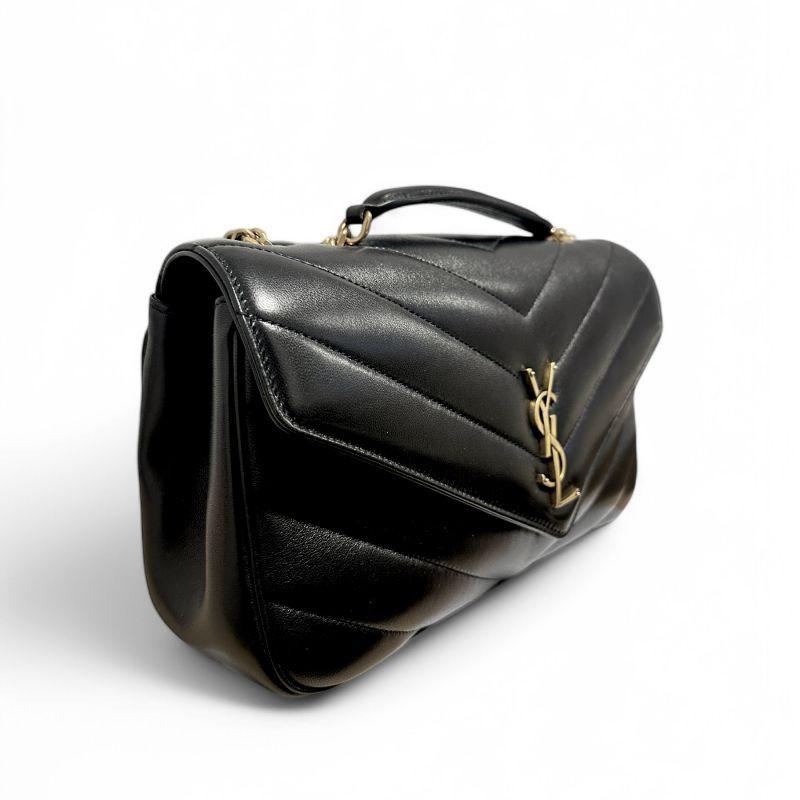 SAC A MAIN YSL LOULOU MEDIUM NOIR