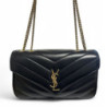 SAC A MAIN YSL LOULOU MEDIUM NOIR