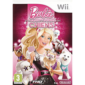 BARBIE ET LE SALON DE BEAUTE DES CHIENS - WII