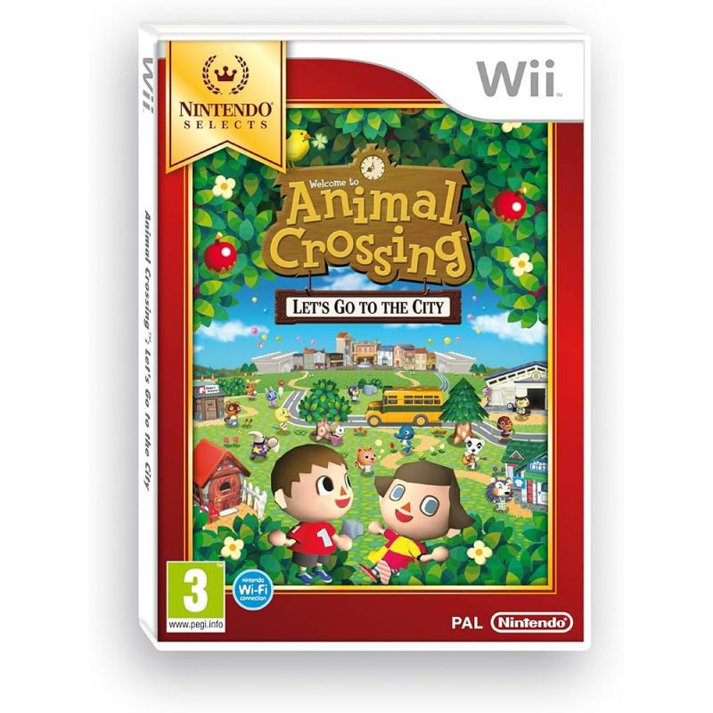 ANIMAL CROSSING LETS GO TO THE CITY - NINTENDO WII