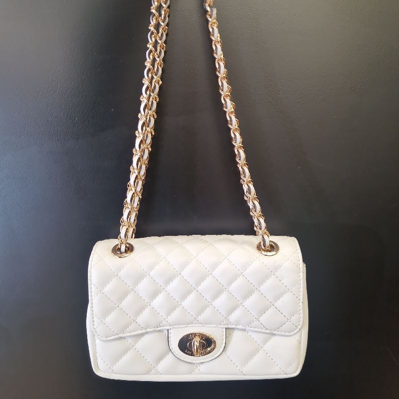 PETIT SAC GUESS BLANC MATELASSE