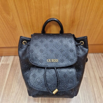 SAC A DOS GUESS NOIR MONOGRAMM