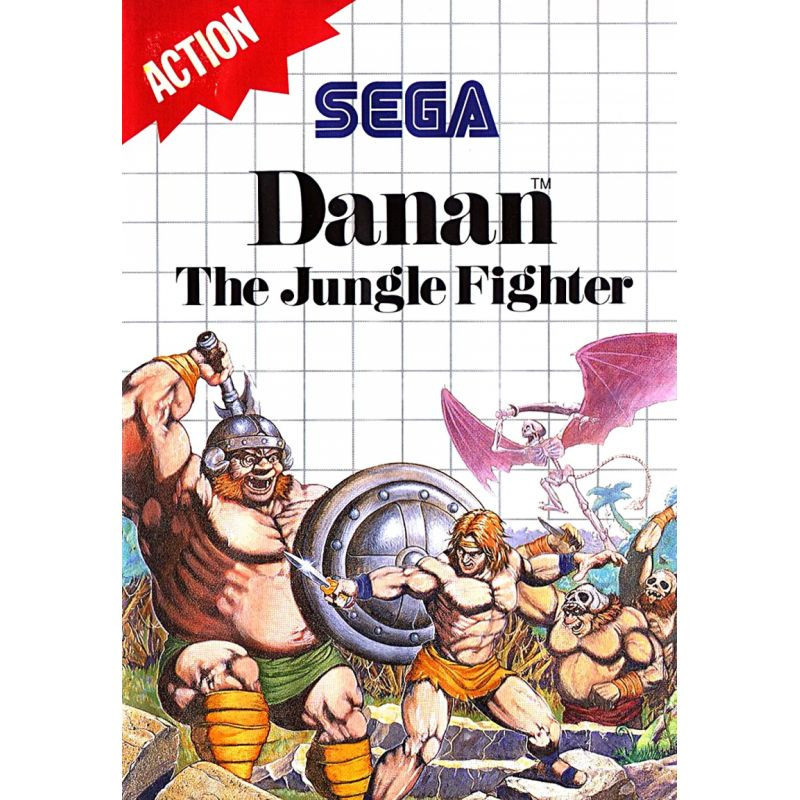 DANAN THE JUNGLE FIGHTER SEGA - MASTER SYSTEM