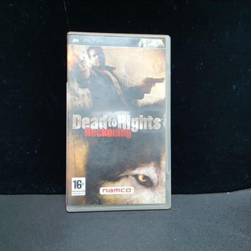 DEAD TO RIGHTS RECKONING PSP