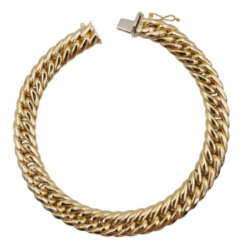 BRACELET OR JAUNE 18CT 17.5GR