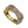 BAGUE OR 18K 6.72GR AVEC DMT