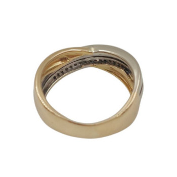 BAGUE OR 18K 6.72GR AVEC DMT