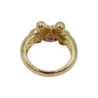 BAGUE OR 18K 12.03 GR DIAMANTS