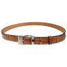 CEINTURE MONTBLANC CROCO BEIGE