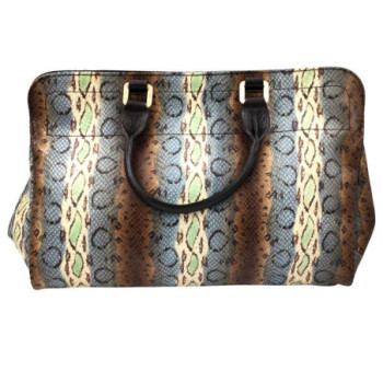 SAC A MAIN LONGCHAMP GATBSY EXOTIC EDT LIMITE CUIR DE VEAU FACON PYTHON