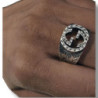 BAGUE GUCCI ARGENT 12.67GRS T58