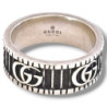 BAGUE GUCCI ARGENT 925 7.17GRS T56