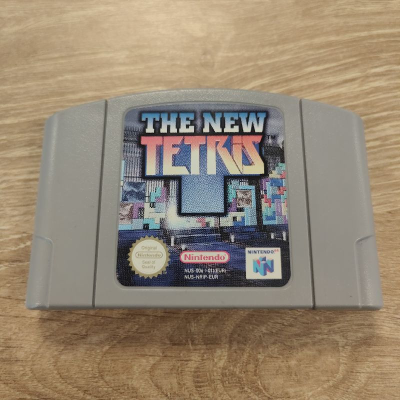 JEU N64 THE NEW TETRIS CARTOUCHE SEUL