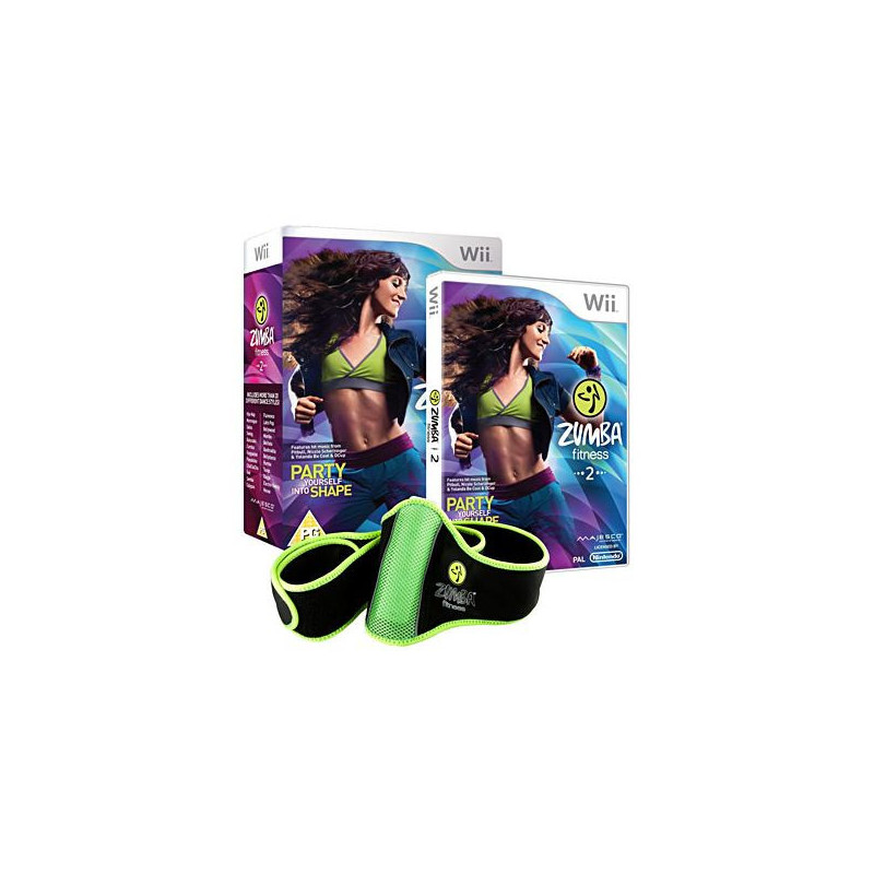 ZUMBA FITNESS 2 - SCULPTEZ VOTRE CORPS EN MUSIQUE + CEINTURE - WII