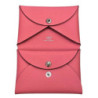 PORTE CARTE ROSE CALVI HERMES