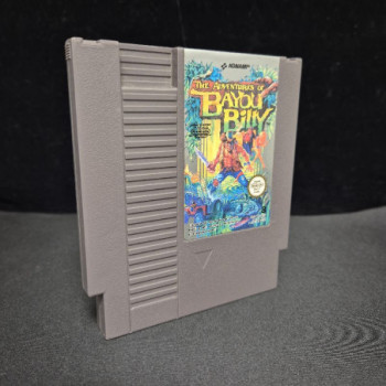 THE ADVENTURE OF BAYOU BILLY NES CARTOUCHE SEULE