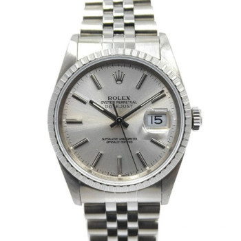 ROLEX DATEJUST 36 SILVER DIAL JUBILEE 16220