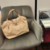 SAC A MAIN LOUIS VUITTON CIRRUS PM CUIR MAHINA BEIGE