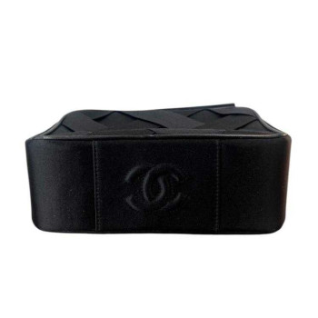 SAC CHANEL SATIN CAMERA BAG AVEC CARTE VINTAGE 