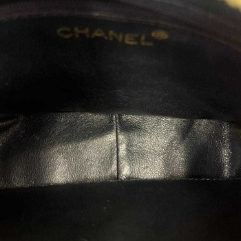 SAC CHANEL SATIN CAMERA BAG AVEC CARTE VINTAGE 