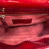 SAC LADY DIOR MINI CHAIN CUIR VERNIS AVEC DUSTBAGT 