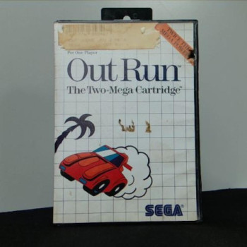 OUT RUN MASTER SYSTEM SANS NOTICE