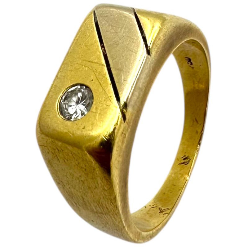 BAGUE OR 18 CT11.27GRS+DIAMS T59 BAGUE OR 18 CT11.27GRS+DIAMS T59