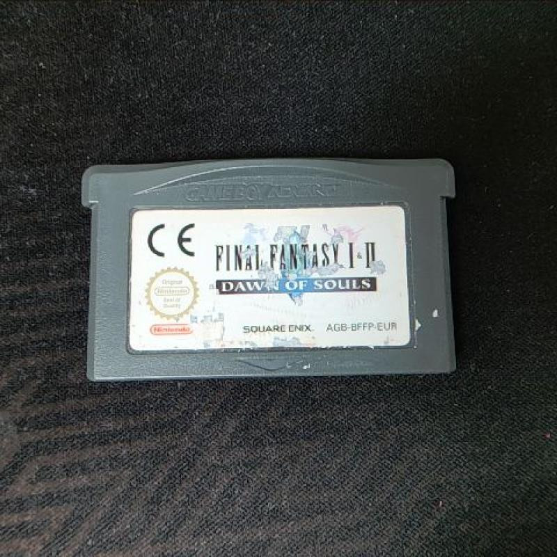 FINAL FANTASY 1 + 2 DAWN OF SOULS GAMEBOY ADVANCE CARTOUCHE SEULE