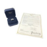 BAGUE CHOPARD HAPPY HEART OR BLANC 18CTS & DIAMANTS T.52 7.50G