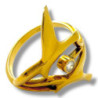 BAGUE OR JAUNE 18CT T 58 5.54GRS