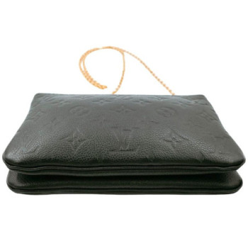 LOUIS VUITTON Pochette Double Zip Monogram Empreinte M68568 20cm x 12.,5 cm