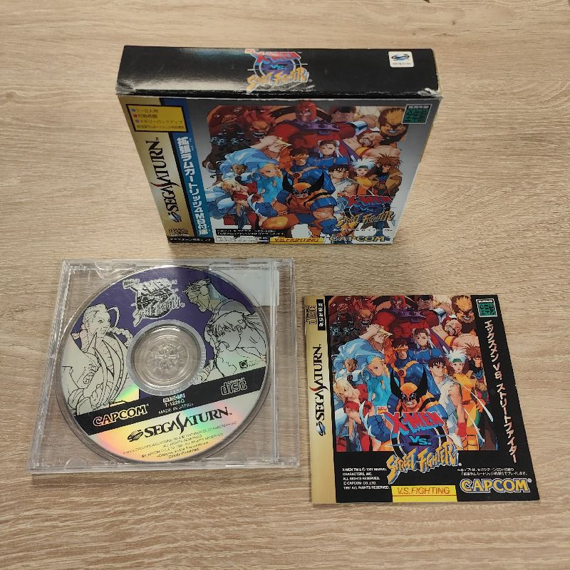 X-MEN VS. STREET FIGHTER SEGA SATURN SS CAPCOM MARVEL X-MEN VS. STREET FIGHTER SEGA SATURN SS CAPCOM MARVEL