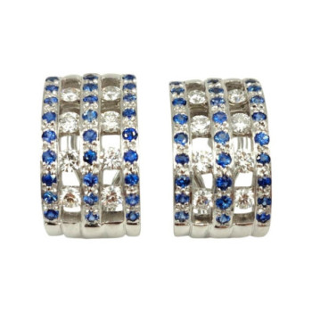 B.O OR BLANC 18CT 9.02GR DMT SAPHIR