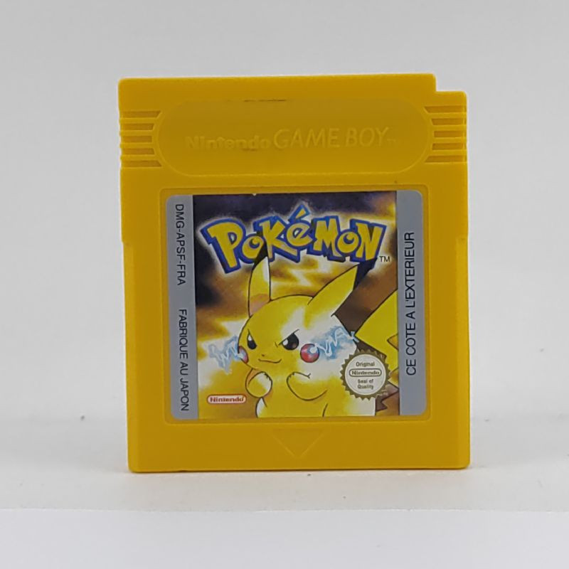 POKEMON VERSION JAUNE - GAME BOY (CARTOUCHE SEULE - VERSION FR) POKEMON VERSION JAUNE - GAME BOY (CARTOUCHE SEULE - VERSION FR)
