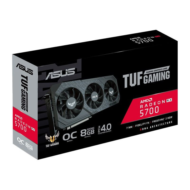 ASUS TUF GAMING AMD RADEON 5700 RX 8GO OC