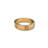 BAGUE CARTIER LOVE OR ROSE 18K 6.48GRS T59