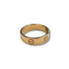BAGUE CARTIER LOVE OR ROSE 18K 6.48GRS T59