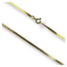 CHAINE OR JAUNE 18CT 8.32GRS 46.5CM