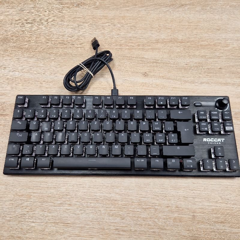 CLAVIER ROCCAT VULCAN TKL PRO FILAIRE CLAVIER ROCCAT VULCAN TKL PRO FILAIRE