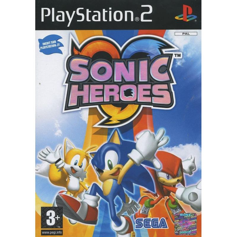 SONIC HEROES - PS2 SONIC HEROES - PS2