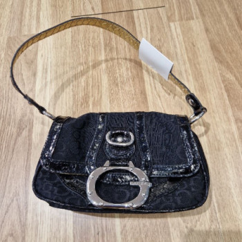 SAC A MAIN GUESS NOIR VINTAGE