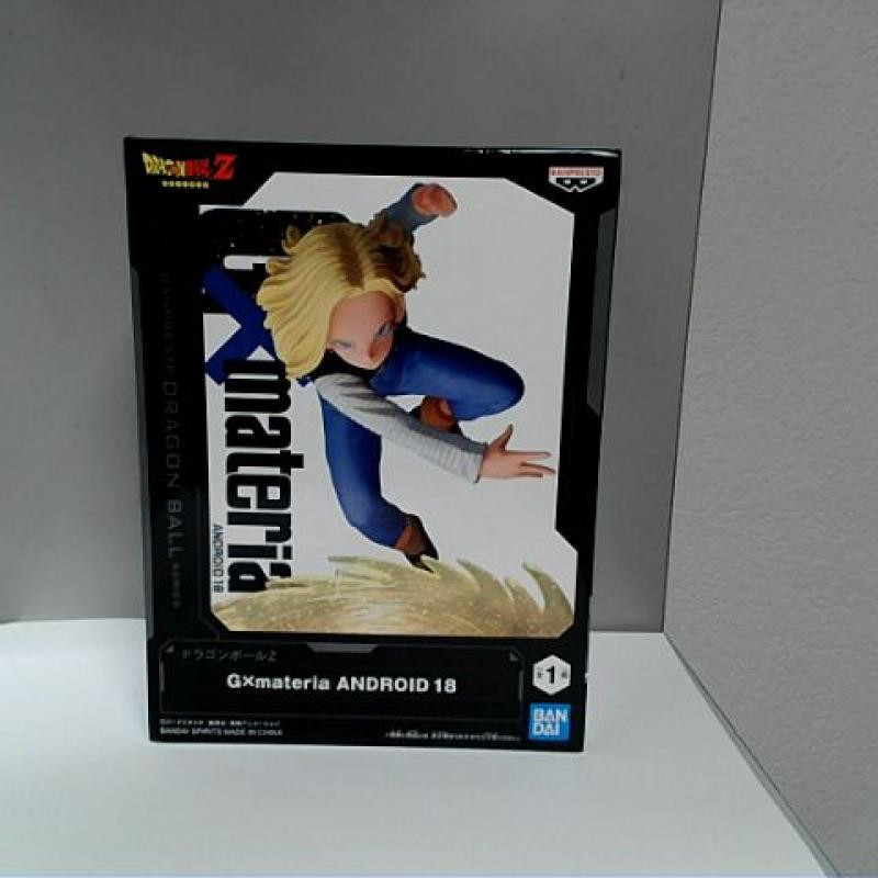 BANPRESTO FIGURINE D'ACTION ANDROID 18 DRAGON BALL Z - GXMATIÈRE 13 CM BANPRESTO FIGURINE D'ACTION ANDROID 18 DRAGON BALL Z - GXMATIÈRE 13 CM