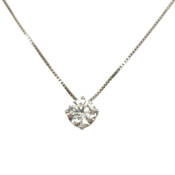 COLLIER OR BLANC 18CT 2.35GR DMT