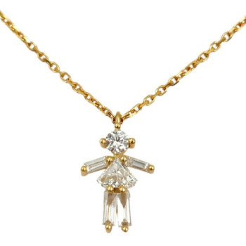 COLLIER OR 18CT 2.16GR DMT