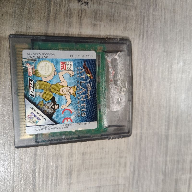 ATLANTIS THE LOST EMPIRE GBA VERSION PAL SANS BOITE ATLANTIS THE LOST EMPIRE GBA VERSION PAL SANS BOITE