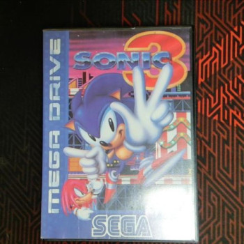 SONIC 3 MEGADRIVE SANS NOTICE