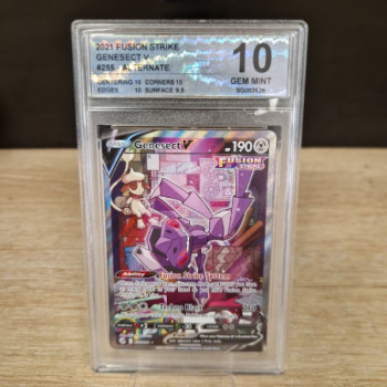GENESECT V (FST 255) POING DE FUSION ENG SWISS GRADING 10